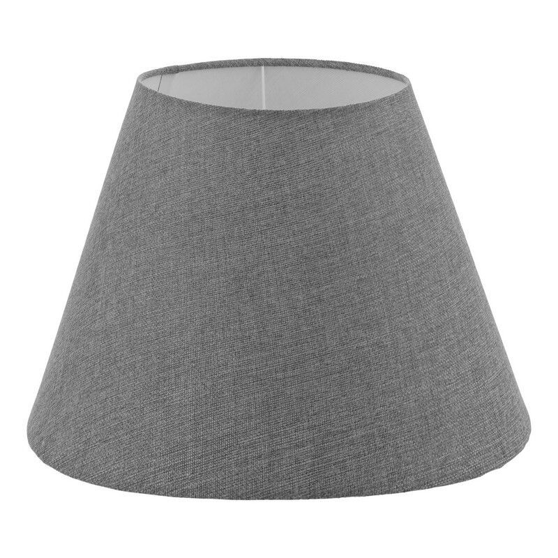 Abajur gri din textil, Noah