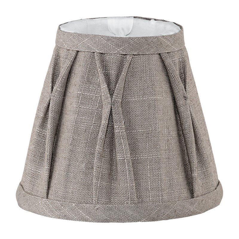 Abajur gri din textil, Noah
