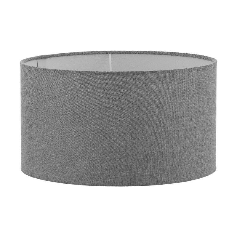 Abajur gri din textil, Noah