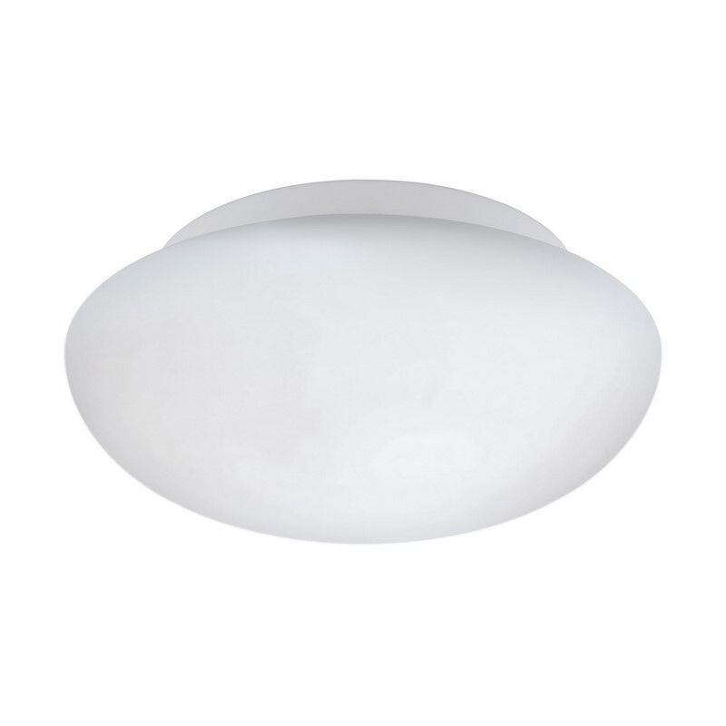 Lampă de tavan albă din sticlă, Nieke
