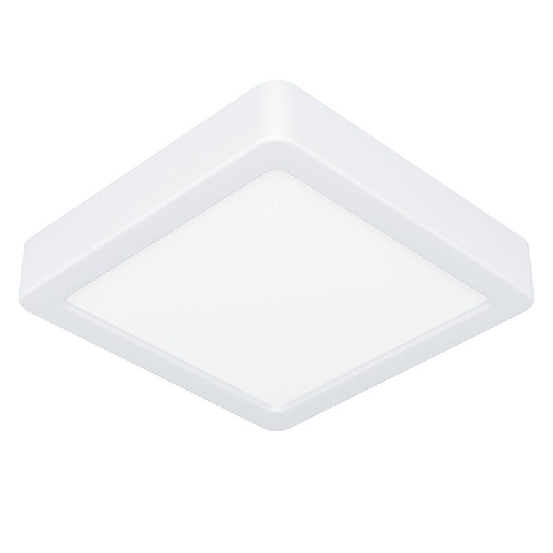 Lampă de tavan albă din plastic, Geraldo, 11W, LED 3000K