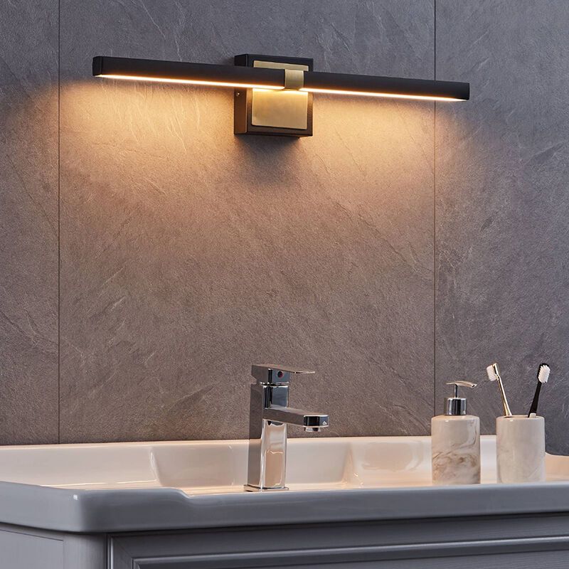 Aplică baie alamă din plastic, Natasha, 11W, LED 3000K, IP44