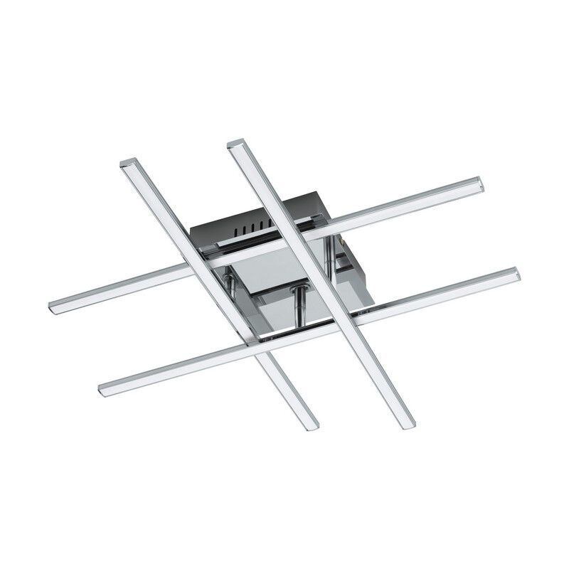 Plafonieră crom din oțel, Arantxa, 24W, LED 3000K