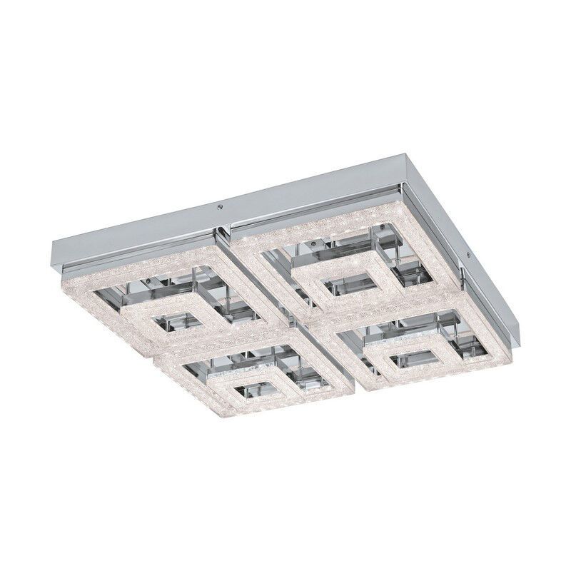 Plafonieră crom din plastic, Arjo, 48W, LED 3000K
