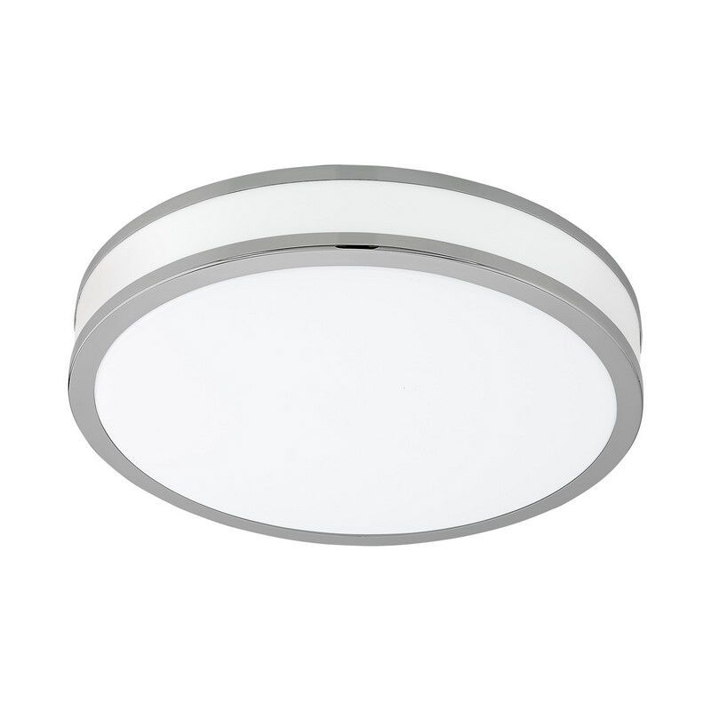 Plafonieră albă din plastic, Arnoldus, 18W, LED 3000K