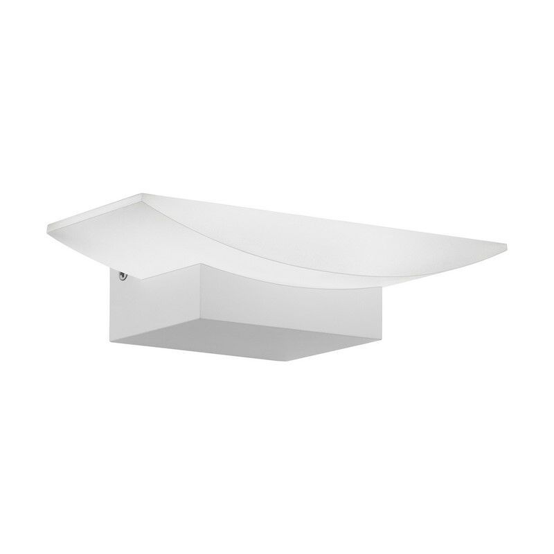 Aplică de perete albă din plastic, Beatriz, 6W, LED 3000K
