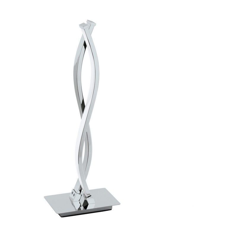 Lampă de masă crom din aluminiu, Arantxa, 5W, LED 3000K, con întrerupător