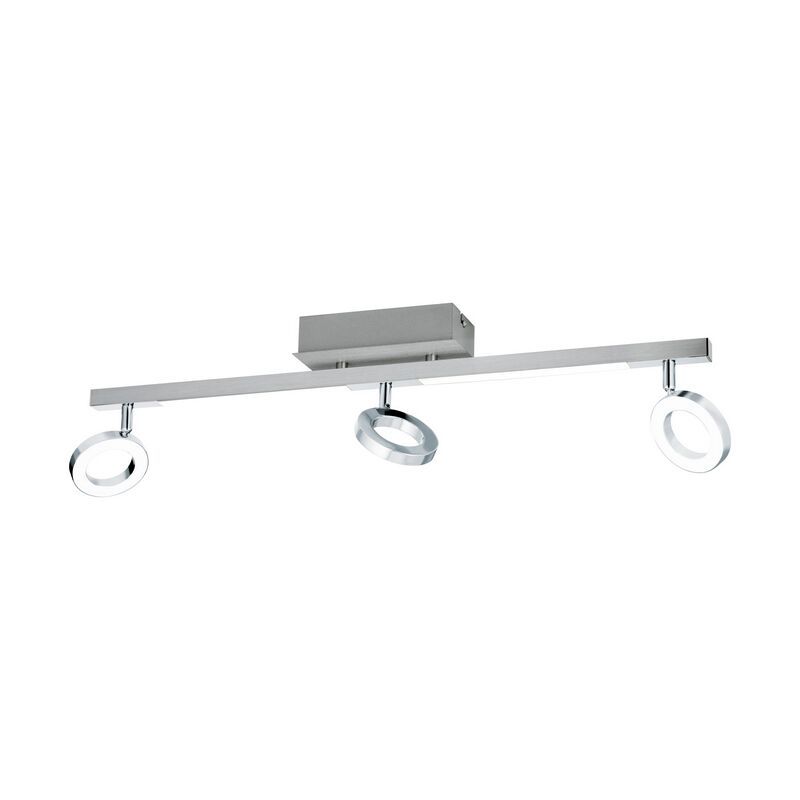 Spot LED de tavan crom din aluminiu, Madelinde, 3W, LED 3000K