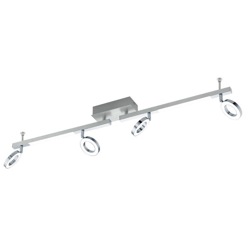 Spot LED de tavan crom din aluminiu, Madelinde, 3W, LED 3000K