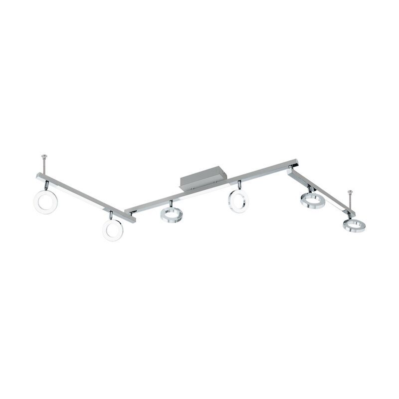 Spot LED de tavan crom din aluminiu, Madelinde, 3W, LED 3000K