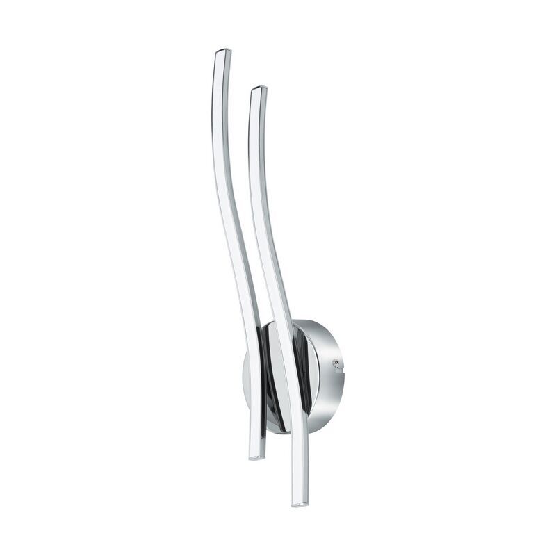 Aplică de perete crom din aluminiu, Yorian, 5W, LED 3000K