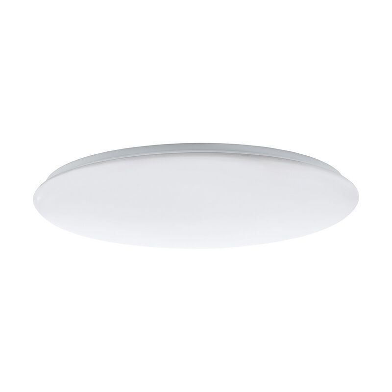 Lampă de tavan albă din oțel, Patryk, 60W, LED reglabil de la alb cald la alb rece Lampă de tavan albă din oțel, Patryk, 60W, LED reglabil de la alb cald la alb rece