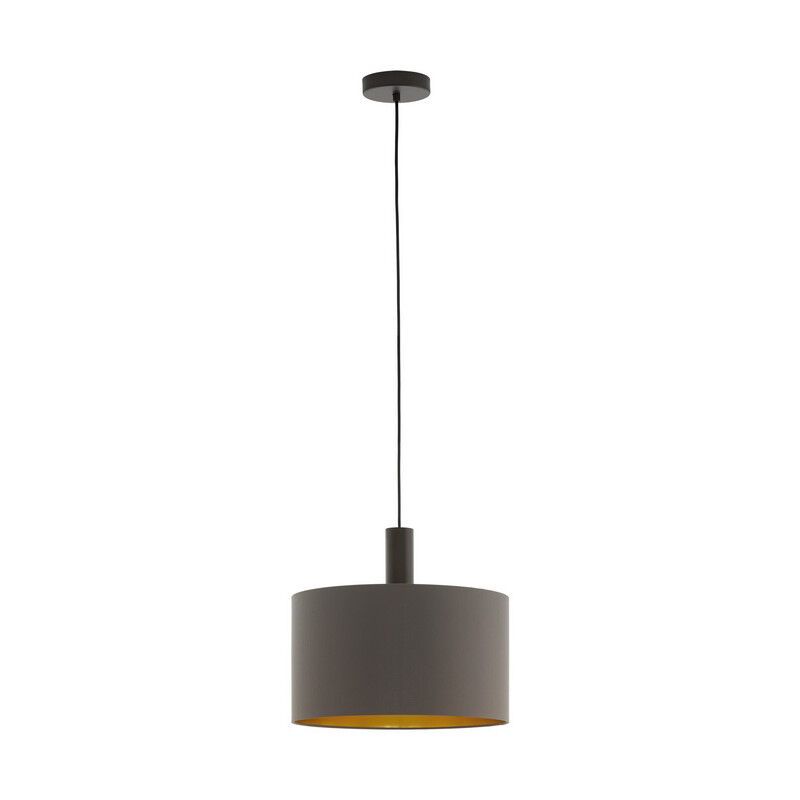 Lustră maro din metal, Mies