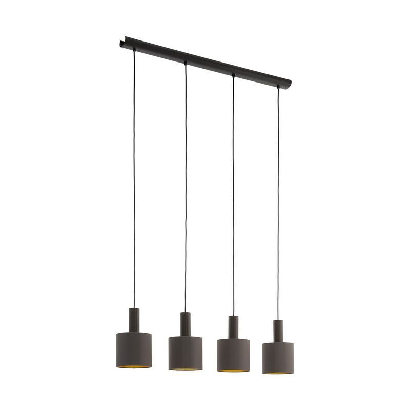 Lustră maro din metal, Mies