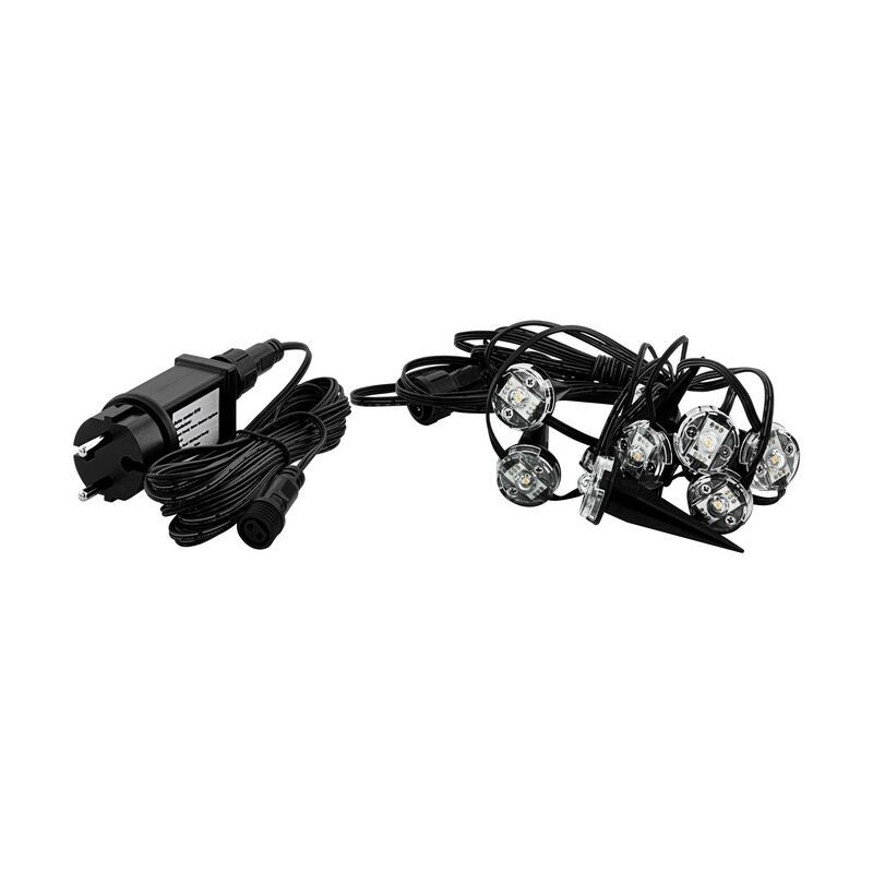 Spot de exterior cu țăruș transparent din plastic, Vanja, 3W, LED 3000K, IP65