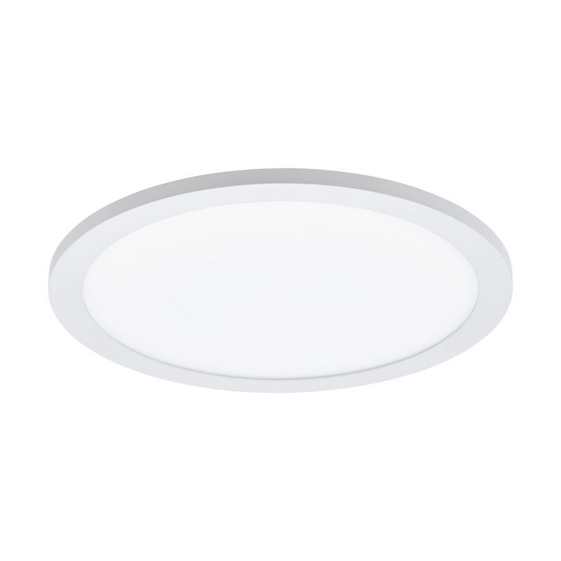 Lampă de tavan albă din aluminiu, Ericus, 14W, LED reglabil de la alb cald la alb rece