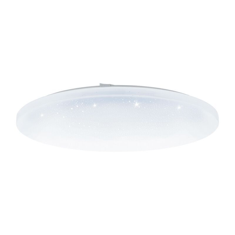 Lampă de tavan albă din oțel, Eloise, 36W, LED reglabil de la alb cald la alb rece Lampă de tavan albă din oțel, Eloise, 36W, LED reglabil de la alb cald la alb rece