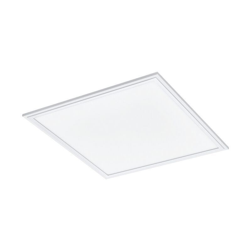 Lampă de tavan albă din aluminiu, Cathy, 20W, LED reglabil de la alb cald la alb rece