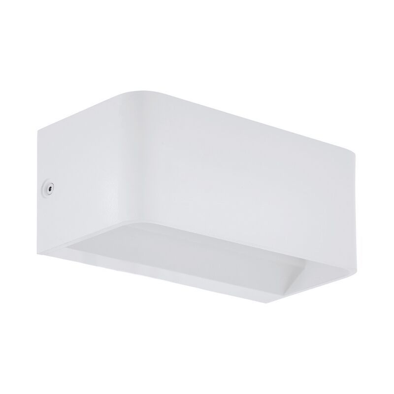 Aplică de perete albă din aluminiu, Tjalle, 10W, LED 3000K