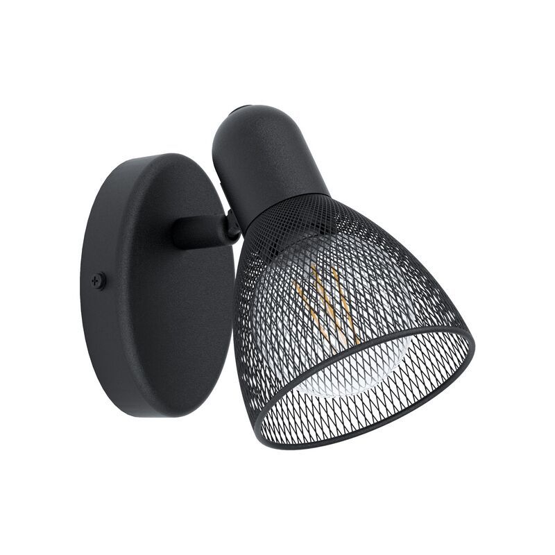 Spot LED de tavan negru din oțel, Madelene Spot LED de tavan negru din oțel, Madelene