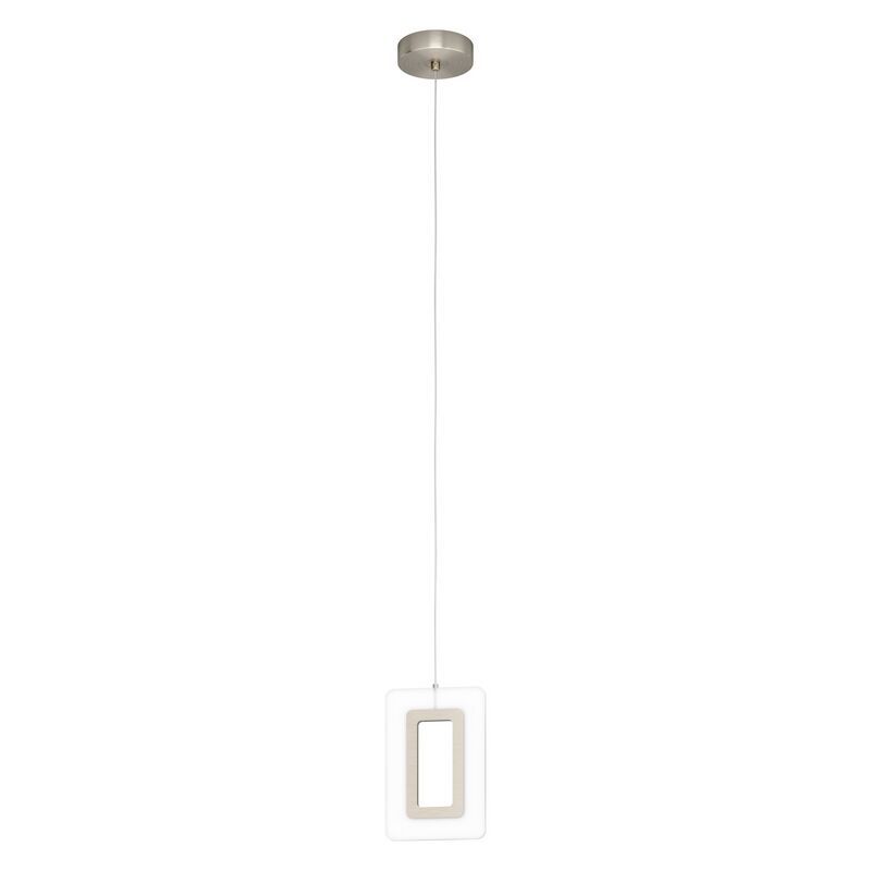 Lustră nichel din plastic, Niels, 5W, LED 3000K