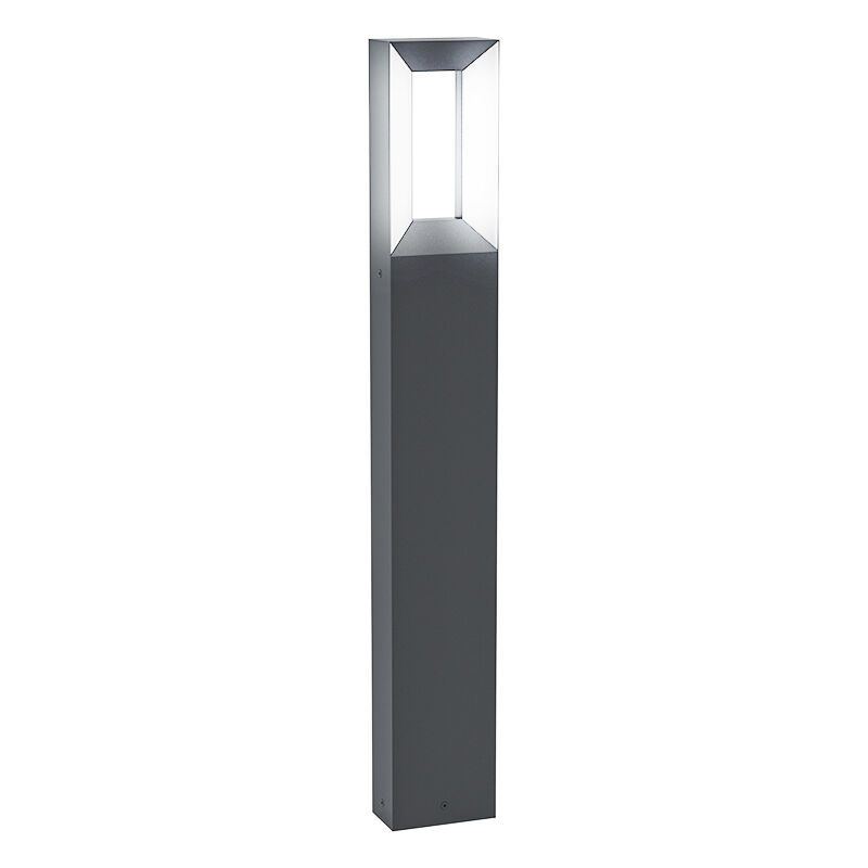 Lampă exterior neagră din aluminiu, Larisa, 5W, LED 3000K, IP44