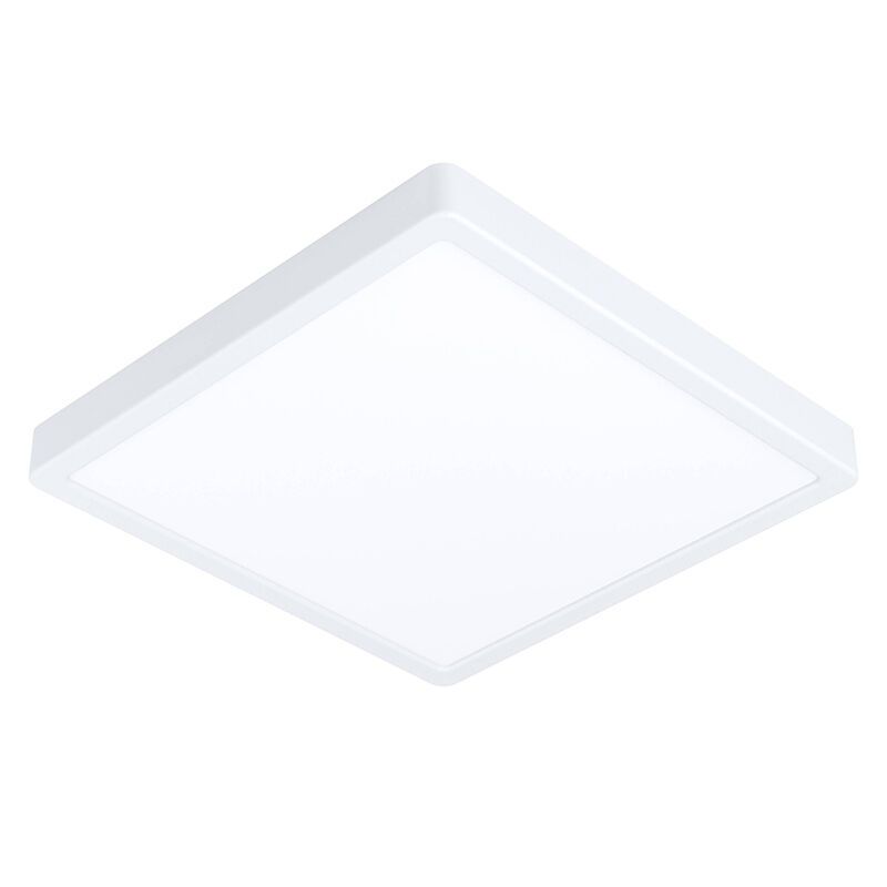Plafonieră smart albă din plastic, Geraldo, 19,5W, LED reglabil de la alb cald la alb rece, IP44