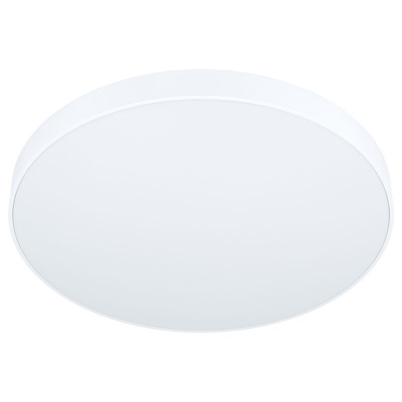 Aplică tavan albă din oțel, Zippora, 24W, LED reglabil de la alb cald la alb rece Aplică tavan albă din oțel, Zippora, 24W, LED reglabil de la alb cald la alb rece