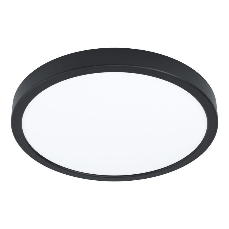 Plafonieră neagră din oțel, Pascale, 20W, LED 3000K
