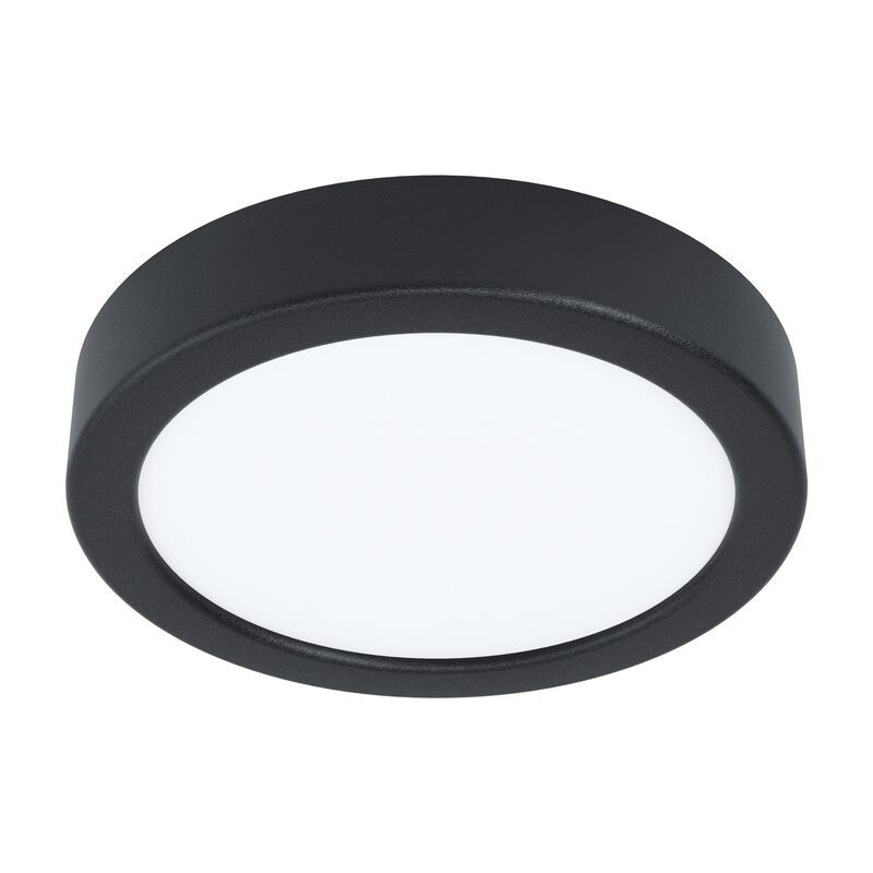 Plafonieră neagră din oțel, Pascale, 10W, LED 4000K