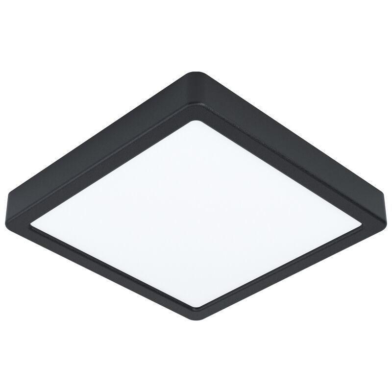 Plafonieră neagră din oțel, Pascale, 16W, LED 4000K Plafonieră neagră din oțel, Pascale, 16W, LED 4000K