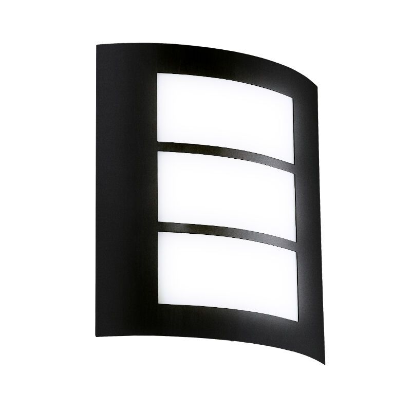 Lampă exterior neagră din oțel, Aartje, IP44