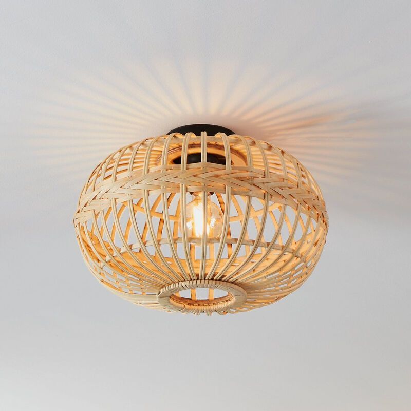 Lampă de tavan maro din lemn, Firenze Lampă de tavan maro din lemn, Firenze