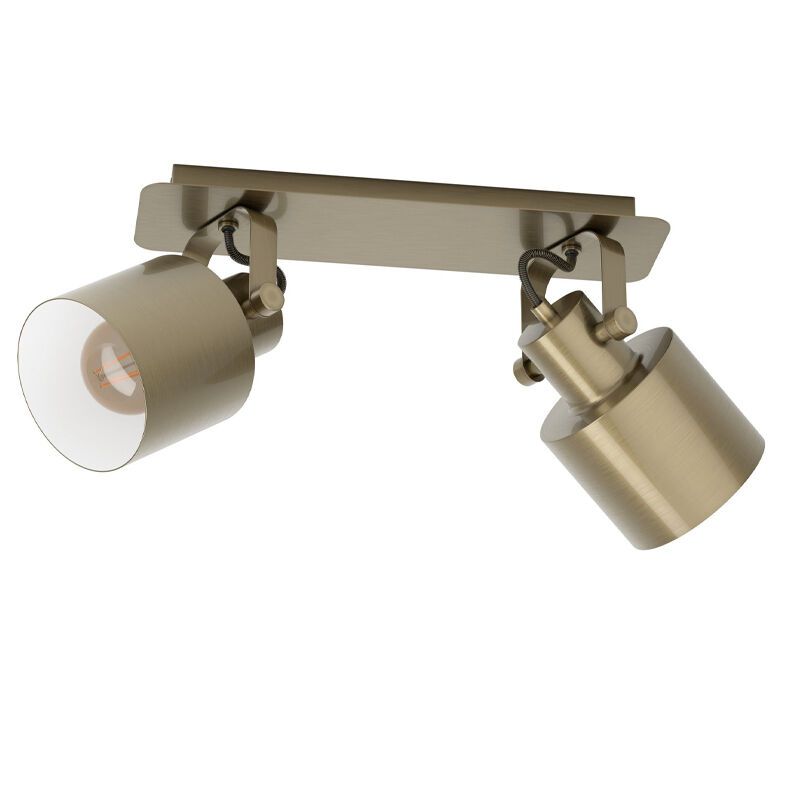 Spot LED de tavan auriu din aluminiu, Kwinten