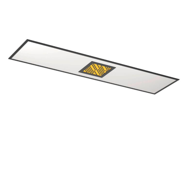 Plafonieră neagră din aluminiu, Vinesh, 35W, LED RGBW, dimmabil în 3 trepte Plafonieră neagră din aluminiu, Vinesh, 35W, LED RGBW, dimmabil în 3 trepte