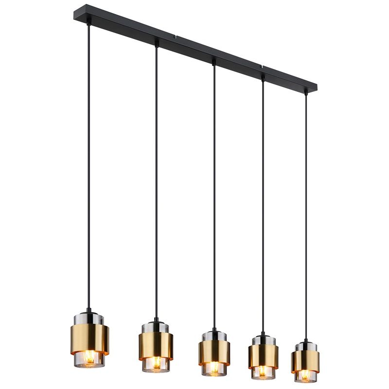 Lustră alamă din metal, Maran