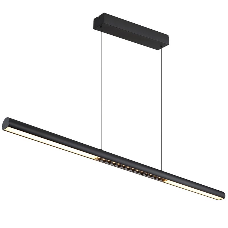 Lustră neagră din metal, Jakub, 24W, LED 3000K