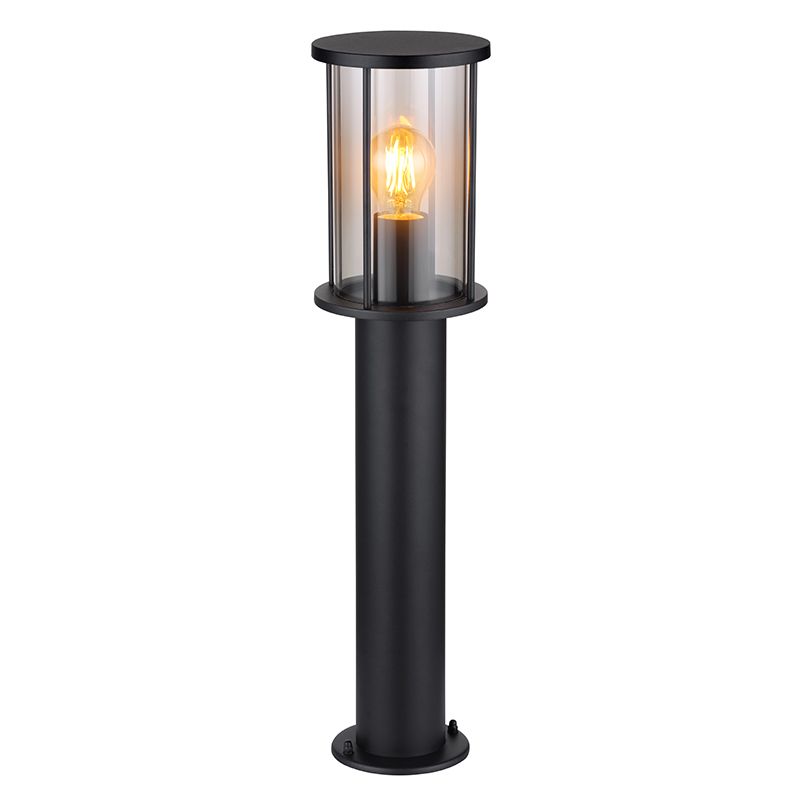 Lampă exterior neagră din oțel inoxidabil, Kors, IP54