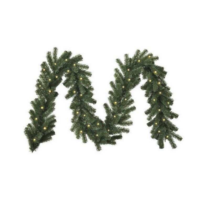 Ghirlandă de 270 cm, 30 LED-uri, alimentată cu baterii, potrivită pentru utilizare în exterior