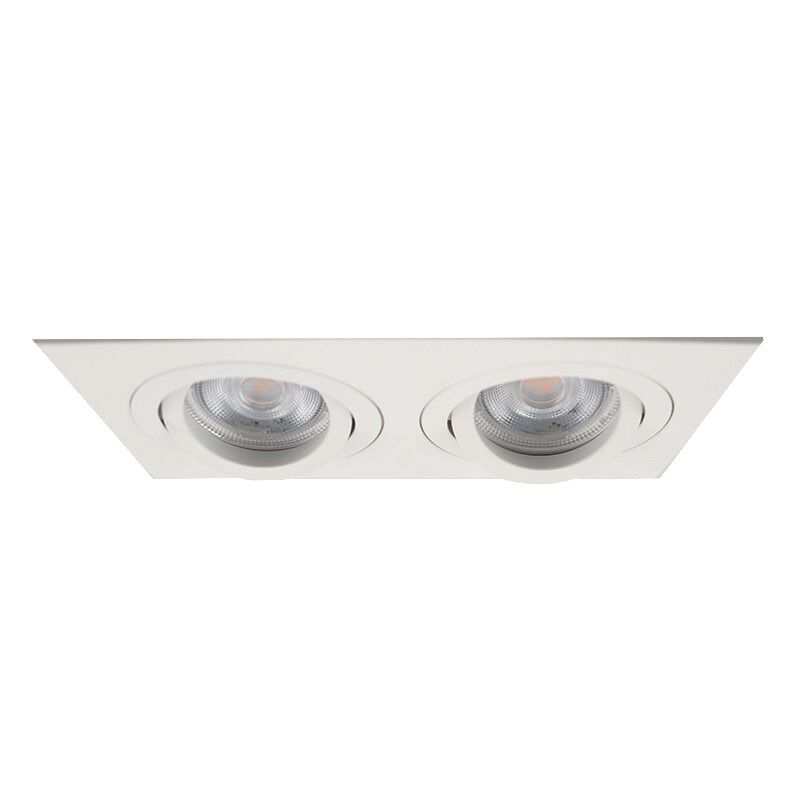 Spot încastrat alb din aluminiu, Heido Spot încastrat alb din aluminiu, Heido