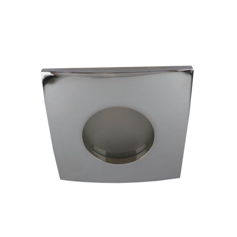 Spot încastrat baie crom din aluminiu, Pelle, IP44