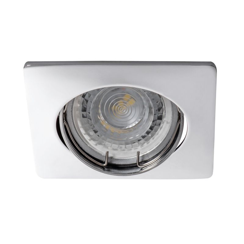 Spot încastrat crom din aluminiu, Nesta