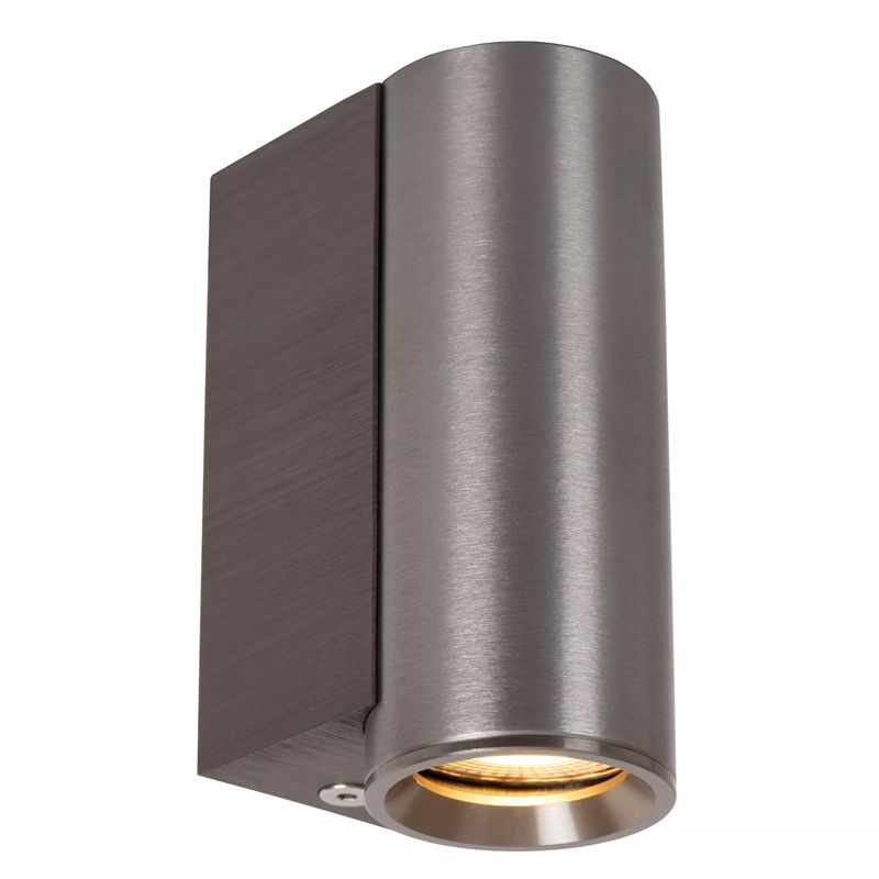 Spot de perete modern gri, Dupla
