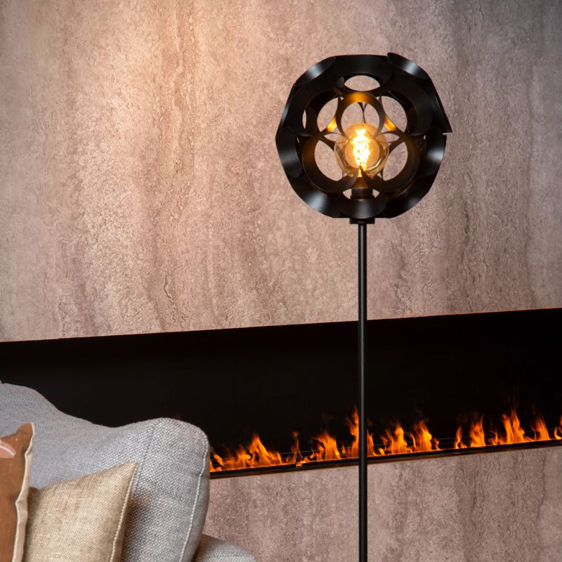 Lampadar modern negru, Hannelore