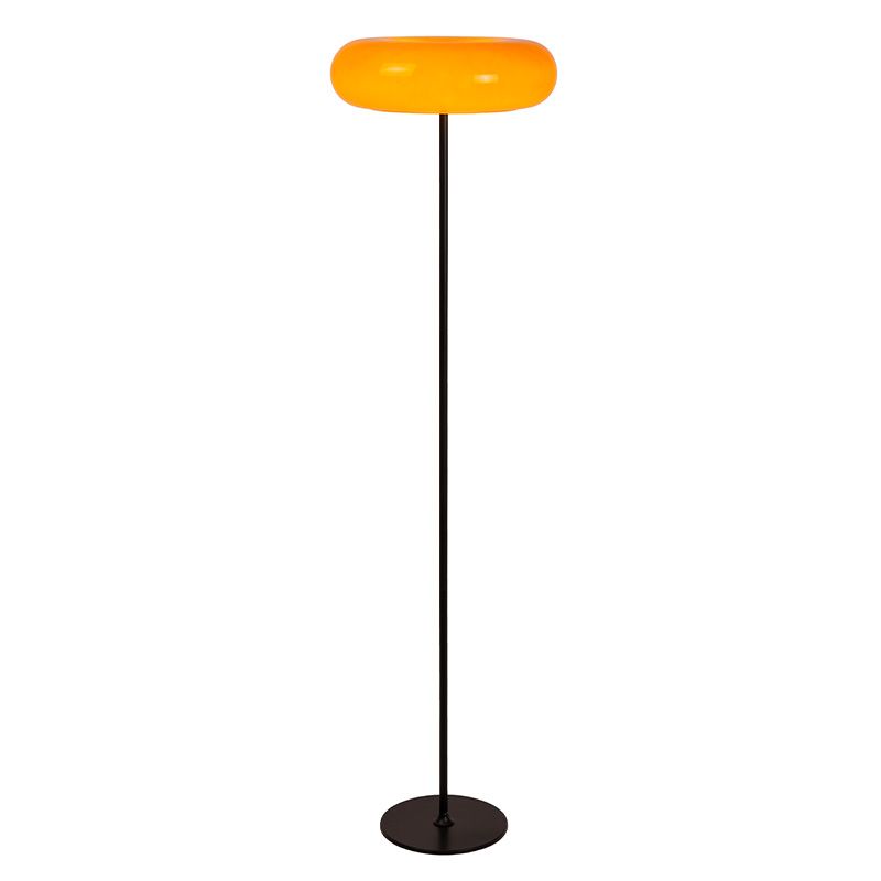 Lampadar retro portocaliu, Sentino, con întrerupător