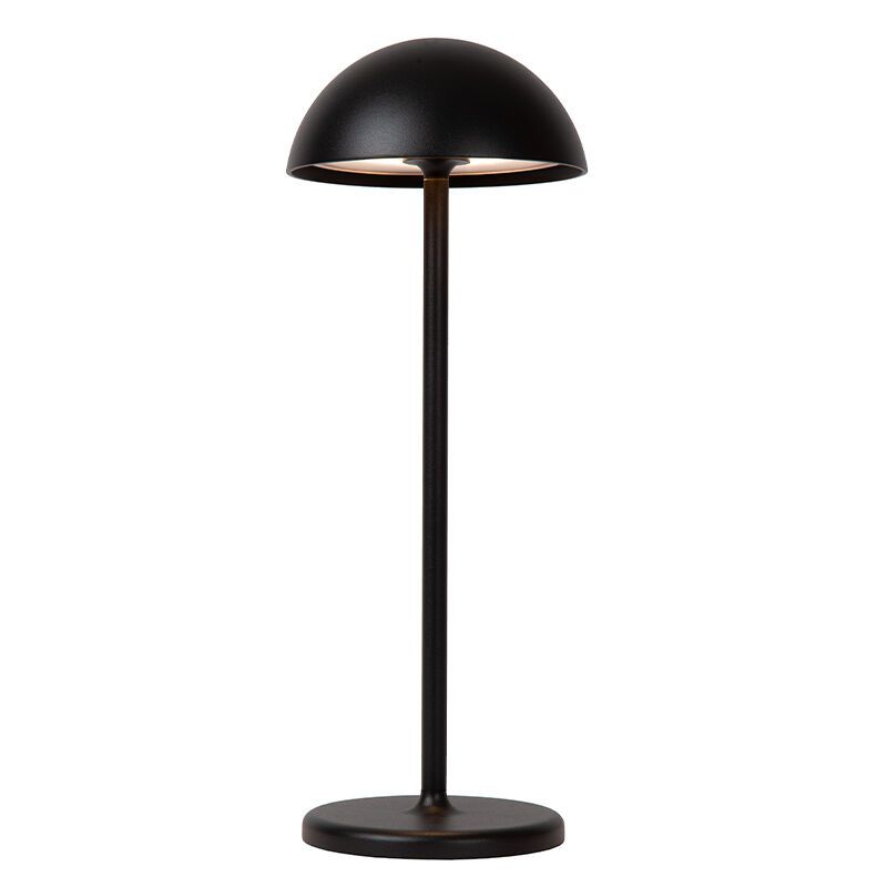 Lampă de masă copii retro neagră, Joy, 1,5W, LED 3000K, IP54, cu întrerupător tactil