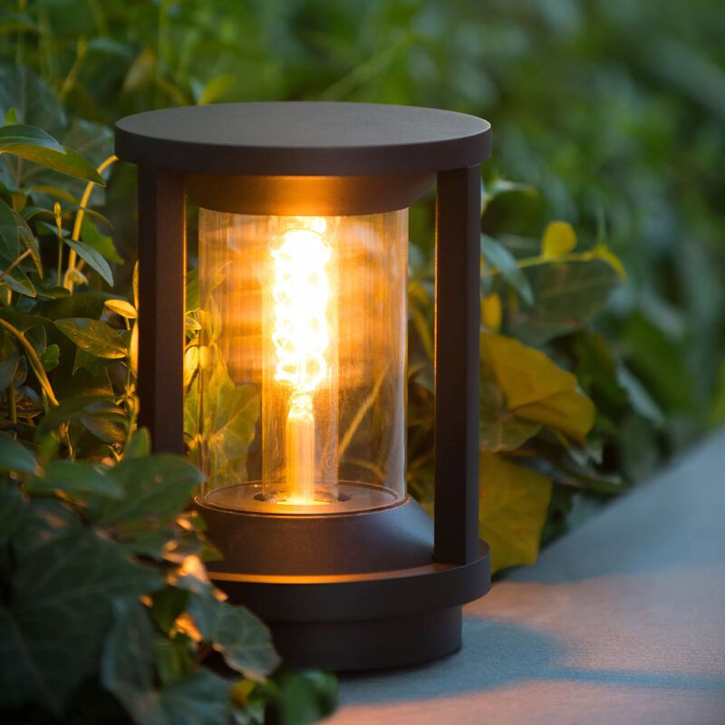 Lampă exterior modernă neagră, Cadix, IP65