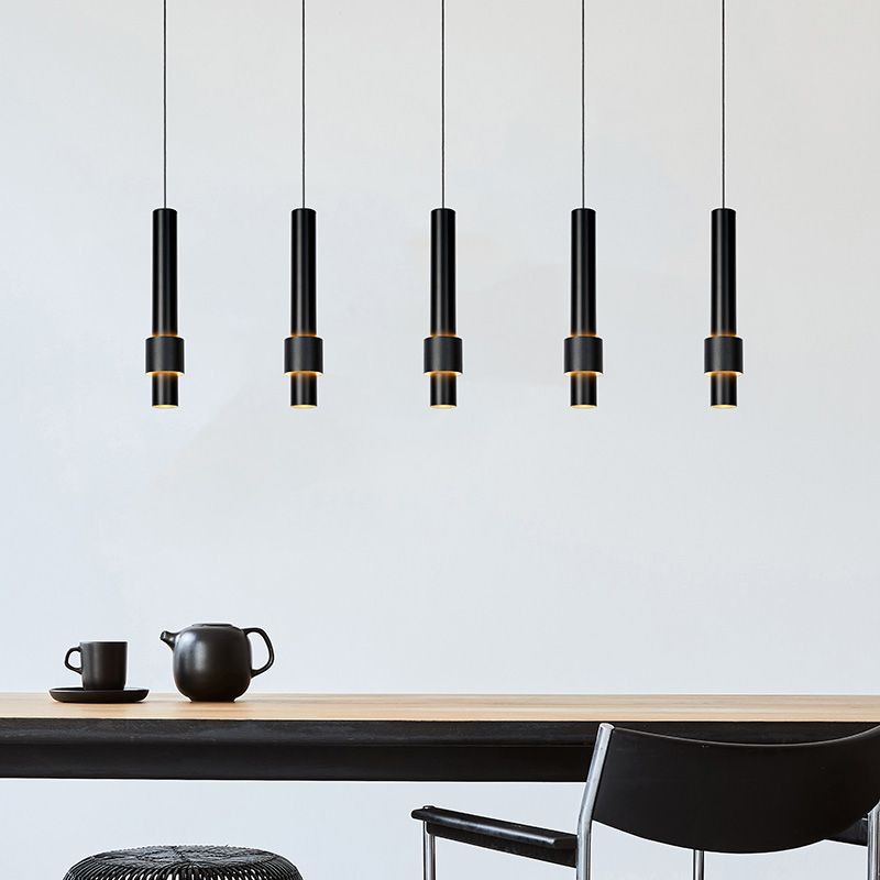 Lustră modernă neagră, Margary, 4,2W, LED 2700K
