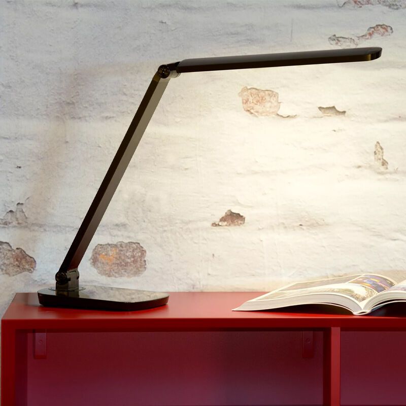 Lampă de birou modernă neagră, Vario, 8W, LED 2700K