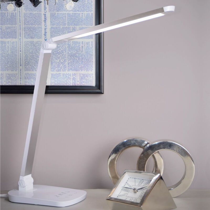 Lampă de birou modernă albă, Vario, 8W, LED 2700K